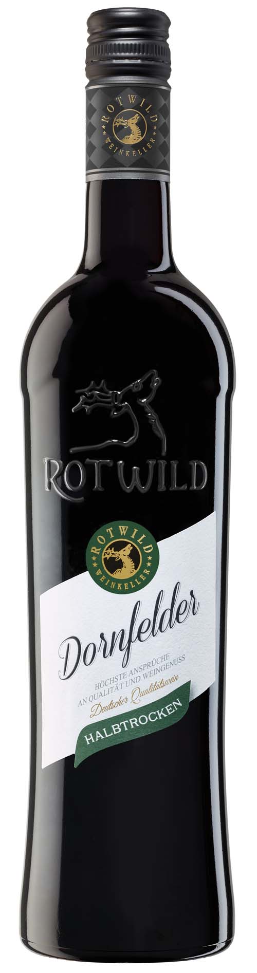 Rotwild Dornfelder halbtrocken 0,75l