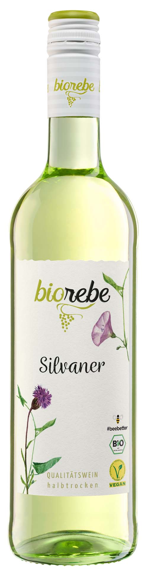 BioRebe Silvaner QbA halbtrocken 0,75l