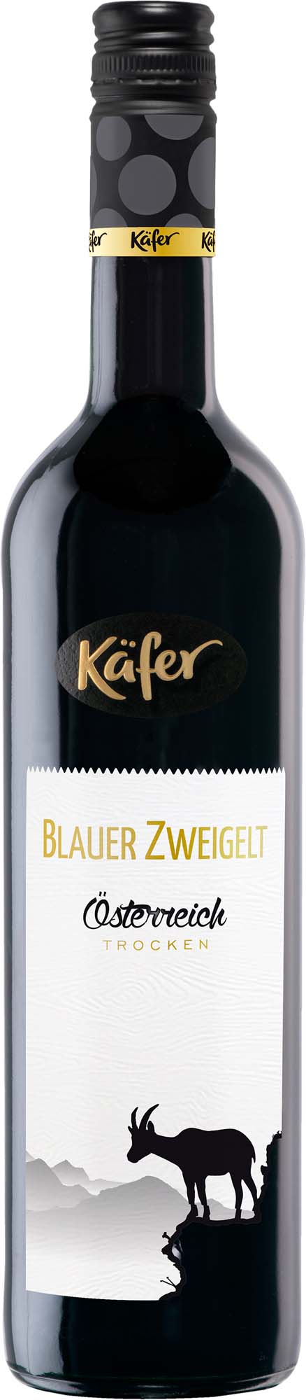 Käfer Blauer Zweigelt QbA trocken 0,75l