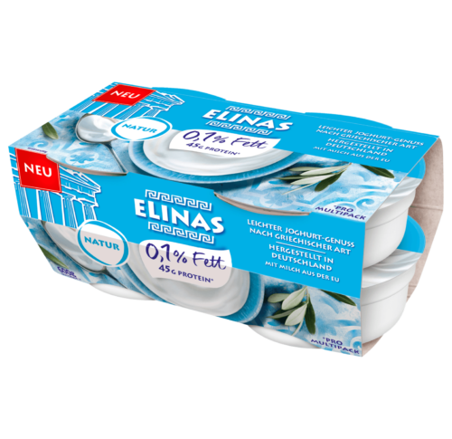 Elinas Joghurt Griechischer Art Natur 0,1% 4x150g