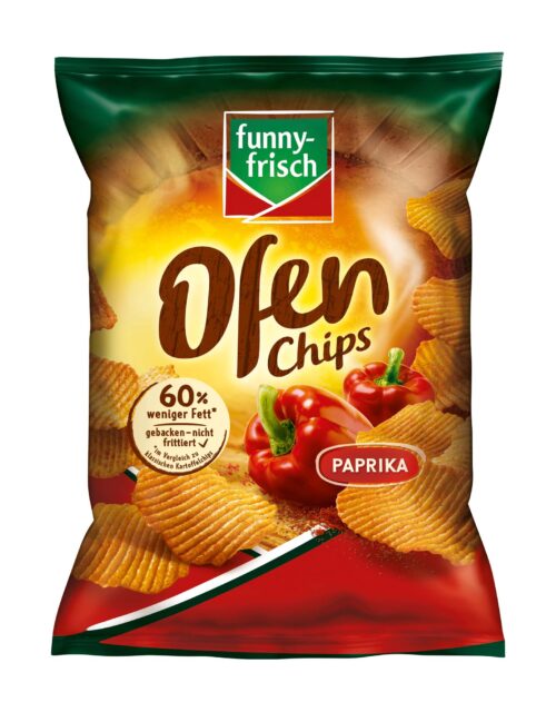 funny-frisch Ofen Chips Paprika 125g