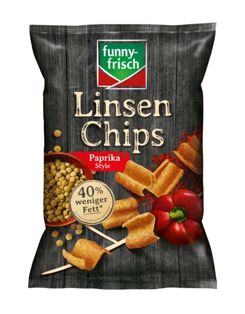 funny-frisch Linsen Chips Paprika 90g