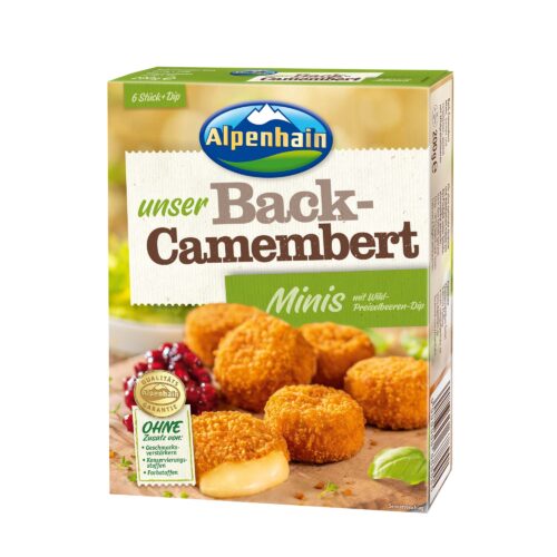 Alpenhain Back-Camembert Minis 57% 200g