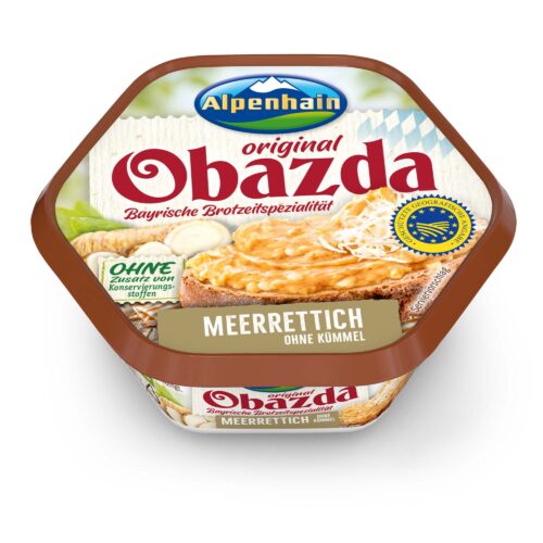 Alpenhain Obazda Meerettich 60% 125g
