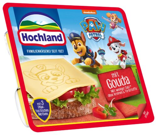 Hochland Sandwich Scheiben PAW Patrol 45% 150g