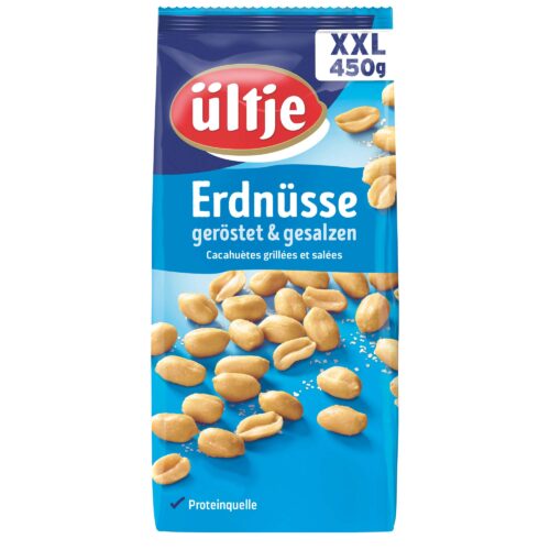 ültje Erdnüsse geröstet & gesalzen 450g