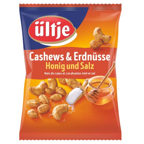 ültje Cashews & Erdnüsse Honig und Salz 200g
