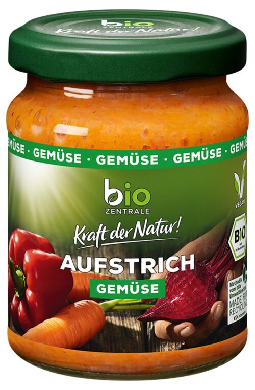 biozentrale Aufstrich Gemüse 125g