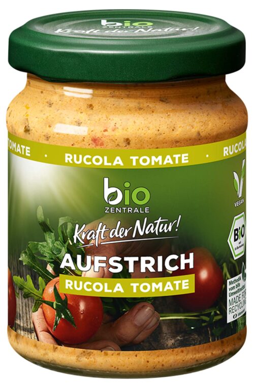biozentrale Aufstrich Rucola Tomate 125g