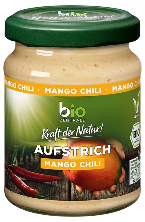 biozentrale Aufstrich Mango Chili 125g