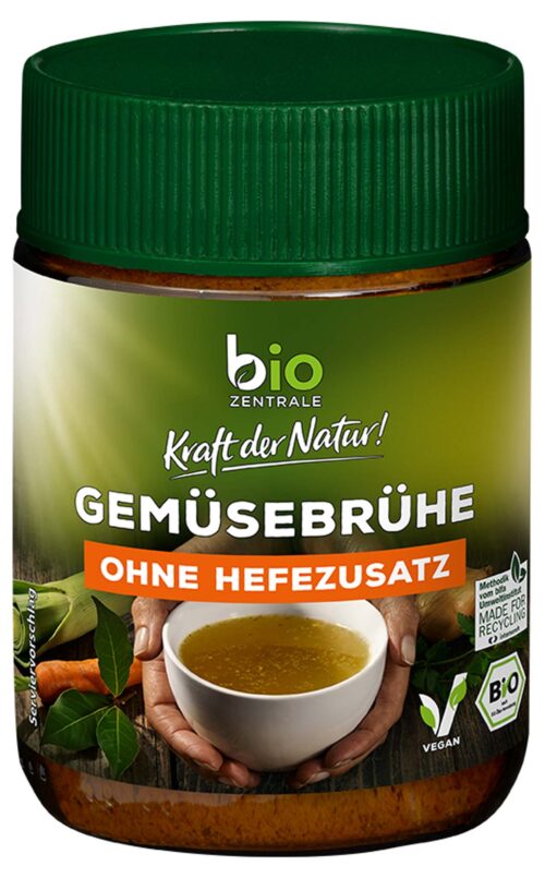biozentrale Gemüsebrühe ohne Hefe 150g