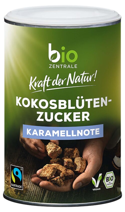 biozentrale KokosblütenzuckerKaramelnote 250g