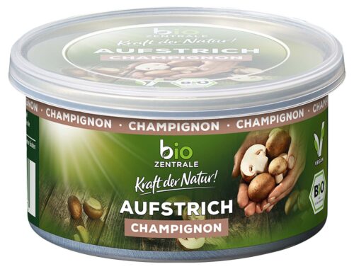 biozentrale Aufstrich Champignon 125g