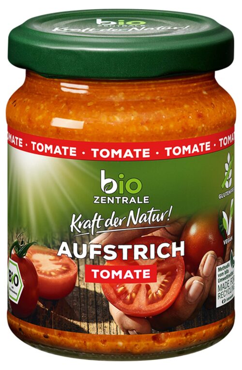 biozentrale Aufstrich Tomaten 125g