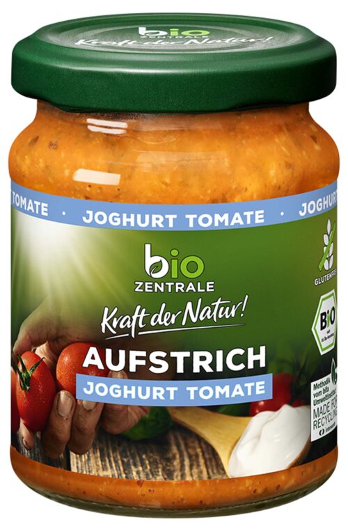 biozentrale Aufstrich Joghurt Tomate 125g
