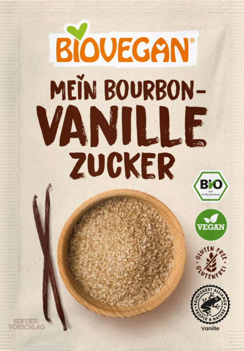 BioVegan Mein Bourbon Vanillezucker 4x8g