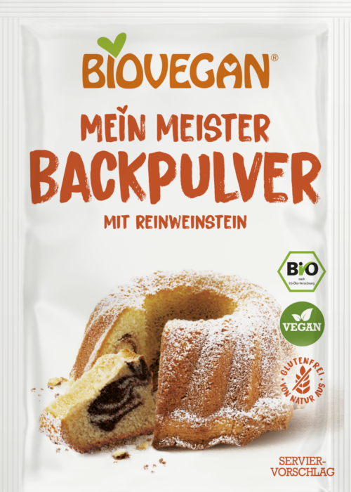 BioVegan Mein Meister Backpulver 3ST 51g