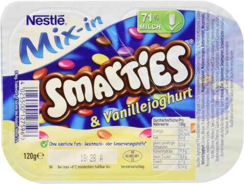 Nestlé Joghurt Smarties 120g