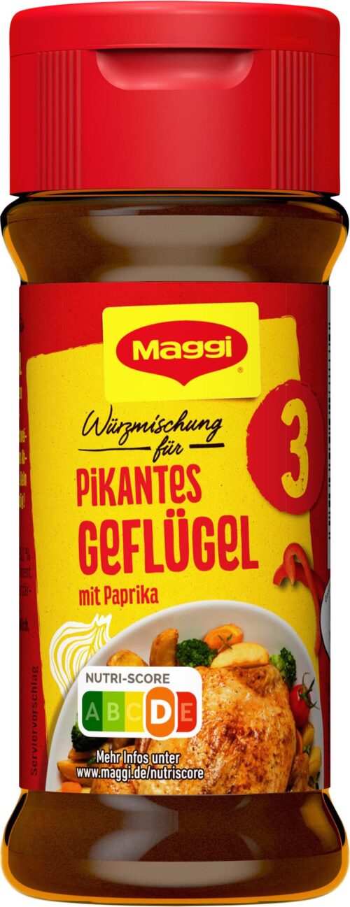4005500027874 Maggi Würzmischung Nr. 3 Pikantes Geflügel 65g