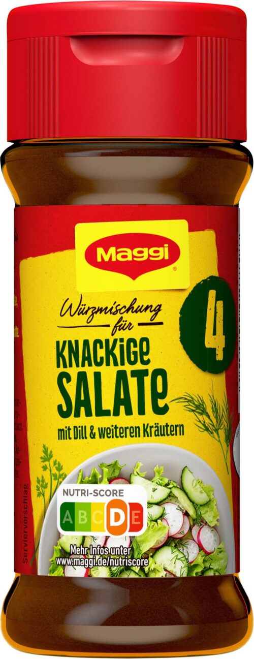 4005500027898 Maggi Würzmischung Nr. 4 Knackige Salate 60g