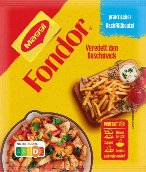 4005500059516 Maggi Fondor Nachfüllbeutel 100g