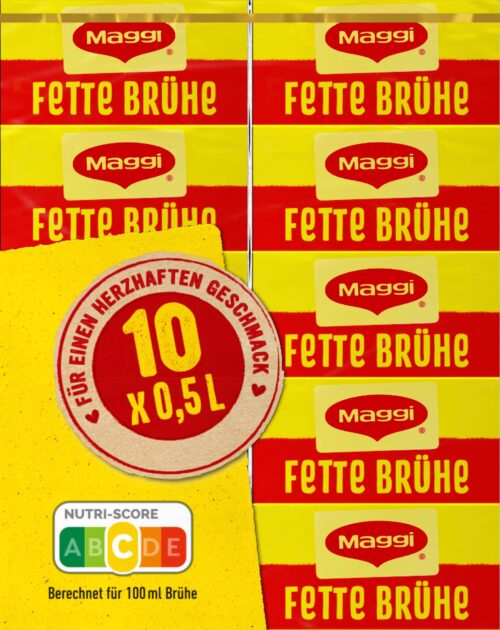 4005500306504 Maggi Fette Brühe ergibt 5L 10x10g