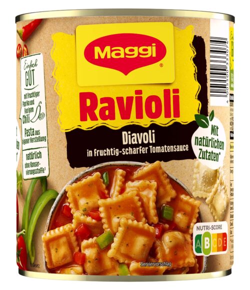 4005500333074 Maggi Ravioli Diavoli 800g