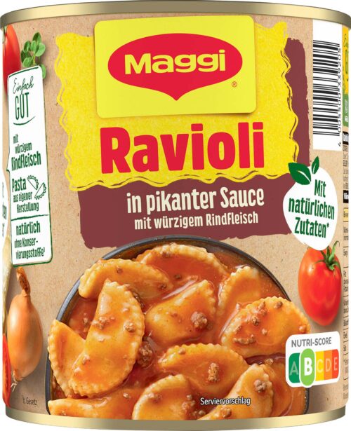 4005500339205 Maggi Ravioli pikante Sauce 800g