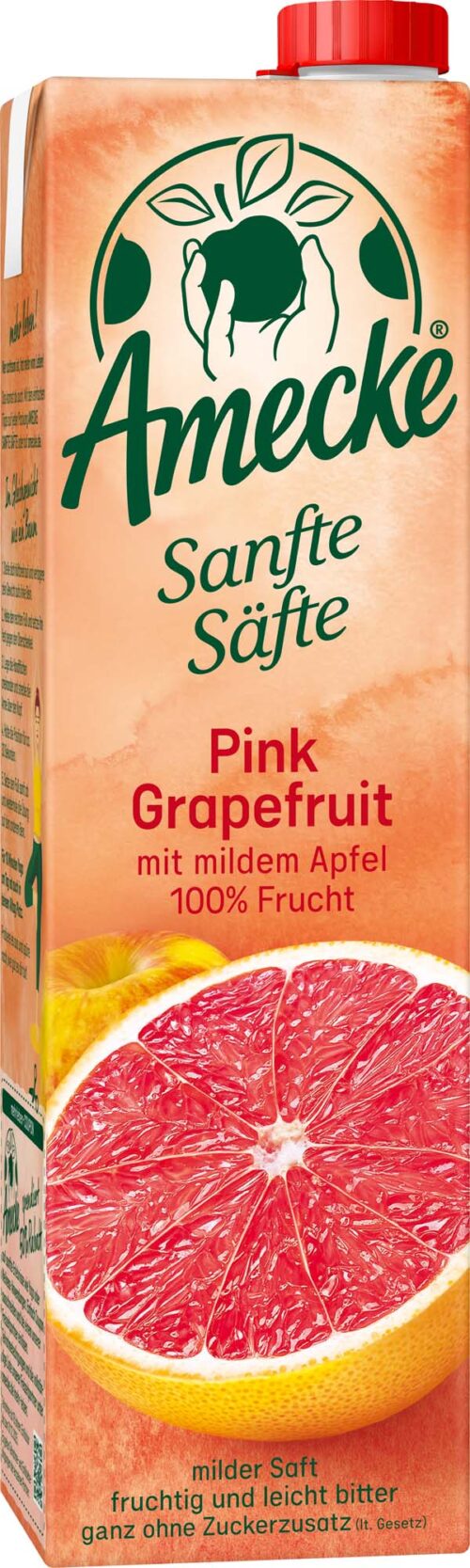 Amecke Sanfte Säfte Pink Grapefruit 1l