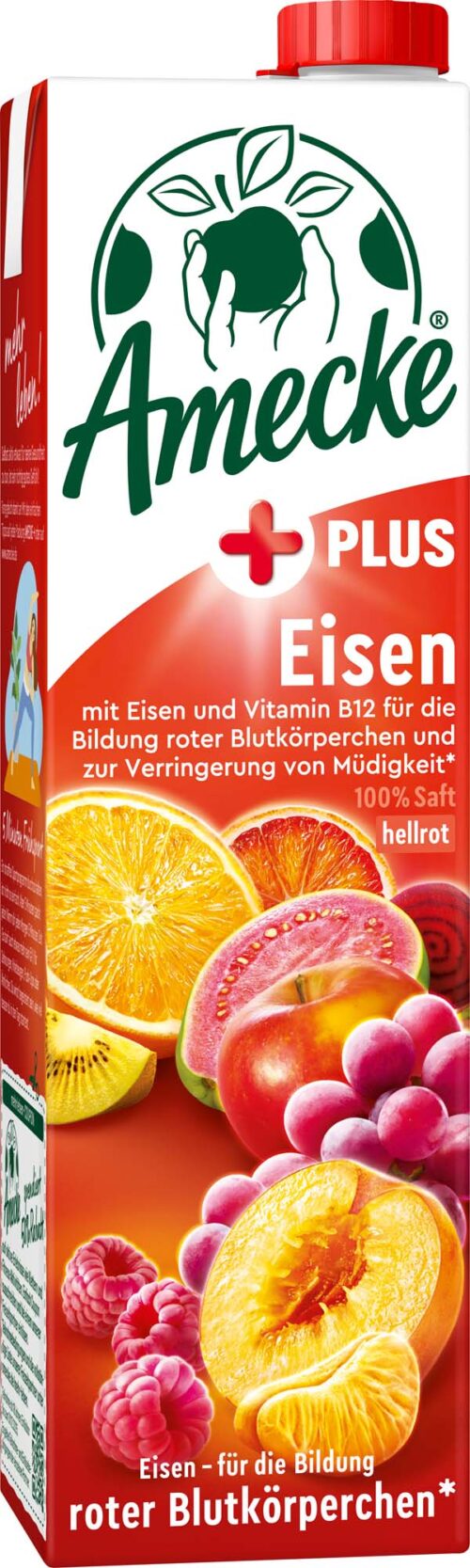 Amecke Plus Eisen hellrot 1l