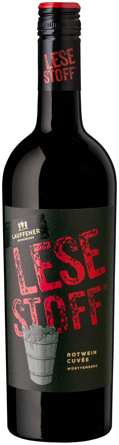 Lauffener Lesestoff Rotwein Cuvée halbtrocken 0,75l