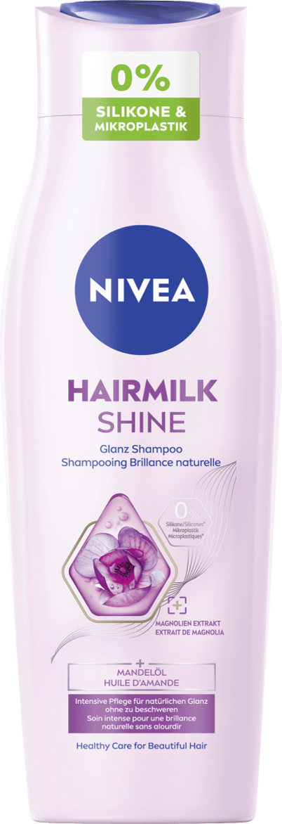 NIVEA Hairmilk Shine Shampoo 250ml