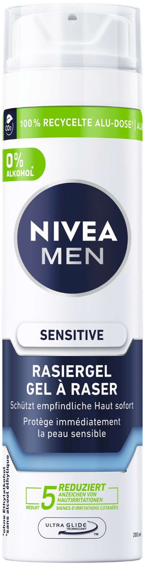 4005900918628 NIVEA MEN Sensitiv Rasiergel 200ml