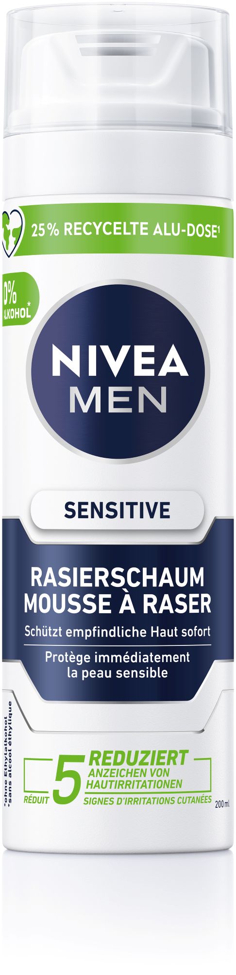 NIVEA MEN Rasierschaum Sensitiv  200ml
