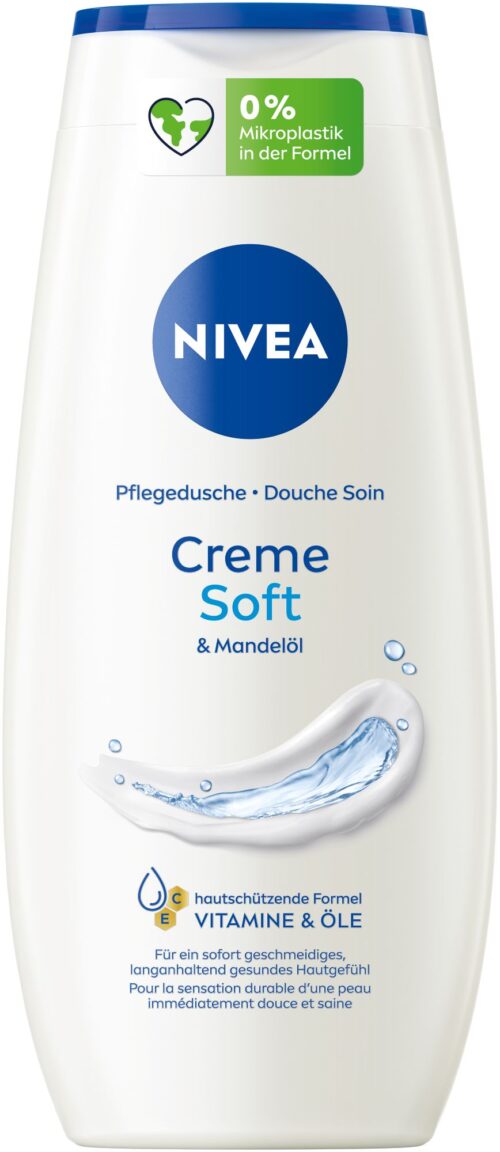 NIVEA Creme Soft & Mandelöl Cremedusche 250ml