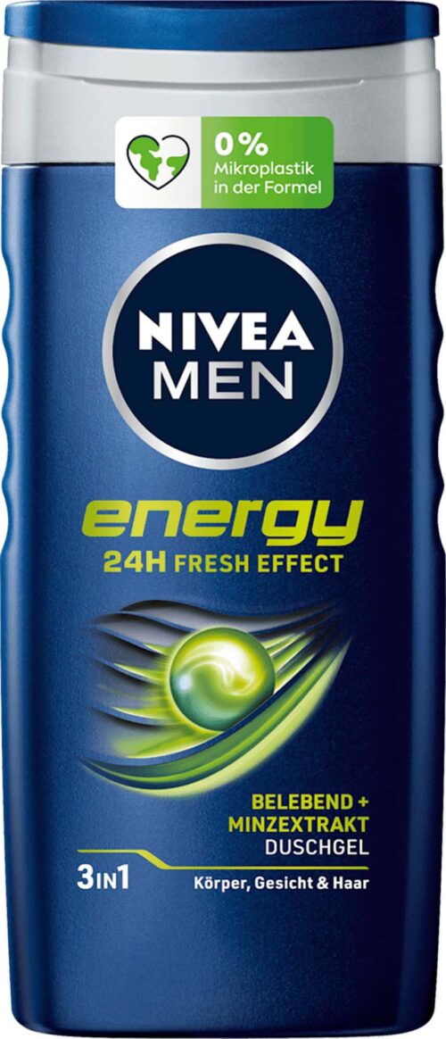 4005900952264 NIVEA MEN 3in1 Duschgel Enerergy 250ml