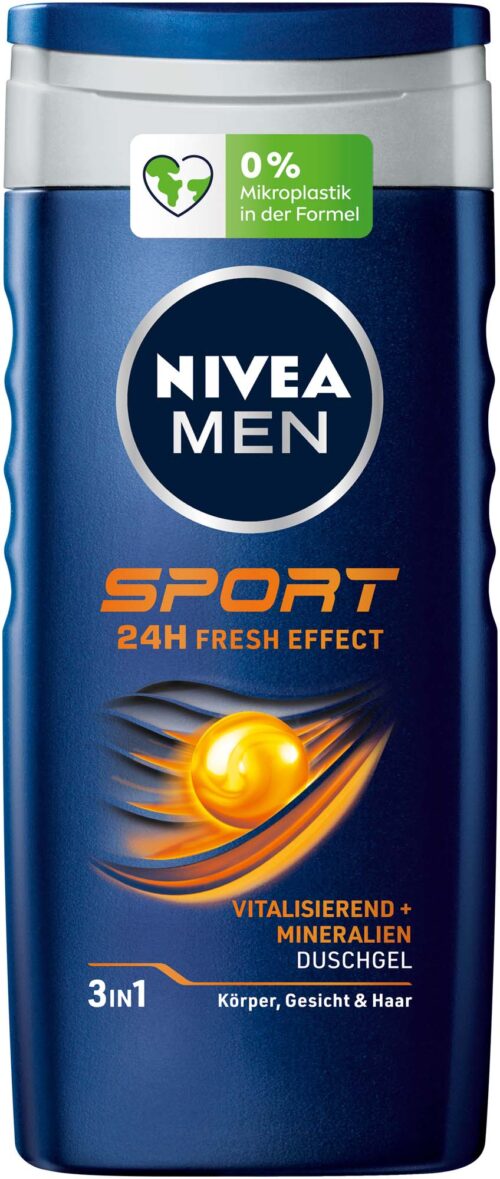 4005900952349 NIVEA MEN 3in1 Duschgel Sport 250ml
