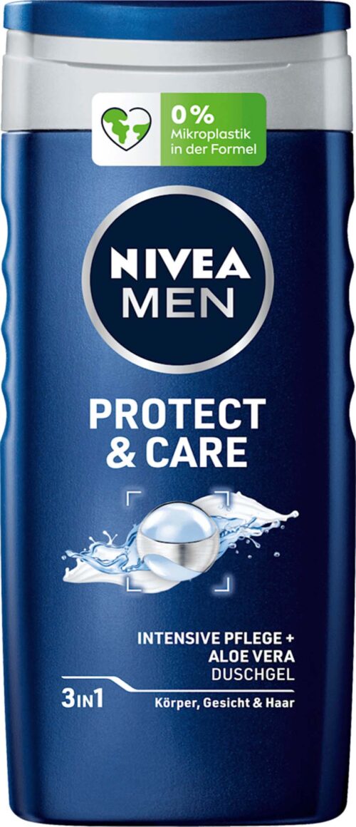 4005900952424 NIVEA MEN 3in1 Duschgel Protect & Care 250ml