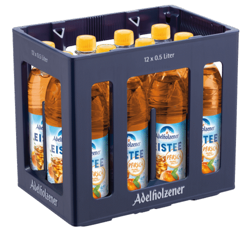 4005906002680 Adelholzener Eistee Pfirsich PET MW 12x0,5l