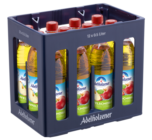 4005906002766 Adelholzener Apfelschorle PET MW 12x0,5l