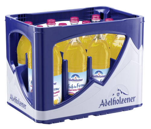 4005906003397 Adelholzener Bleib in Form Maracuja Orange PET MW 12x0,75l