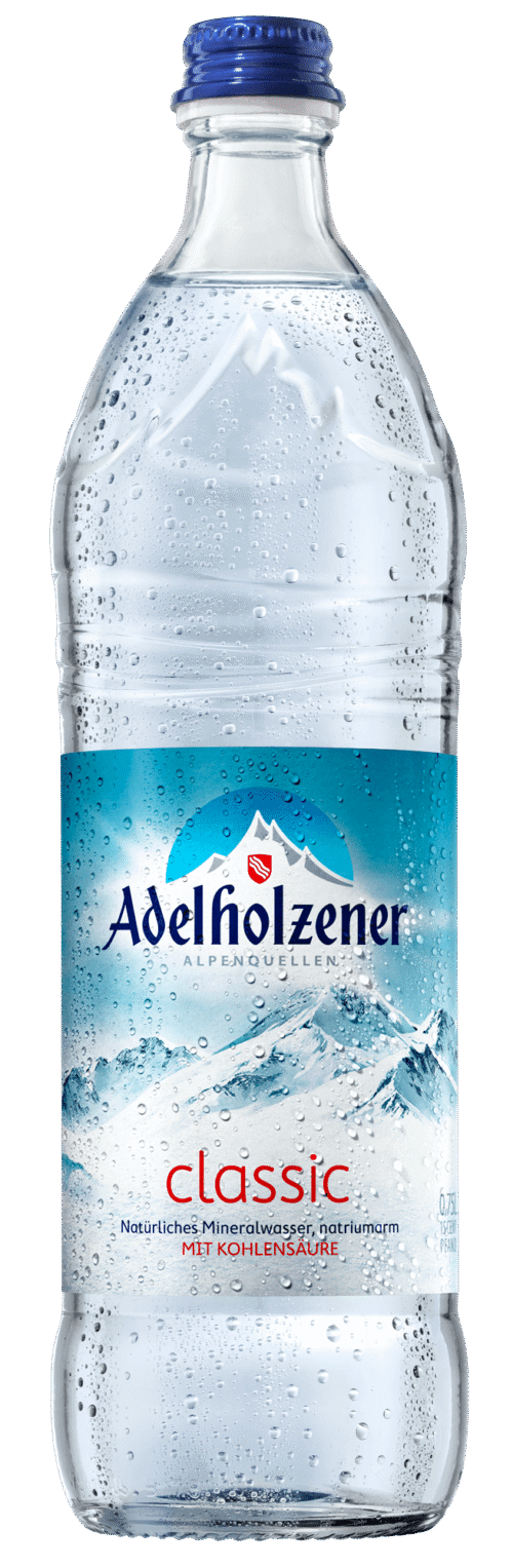 4005906003700 Adelholzener Mineralwasser Classic Glas 0,75l