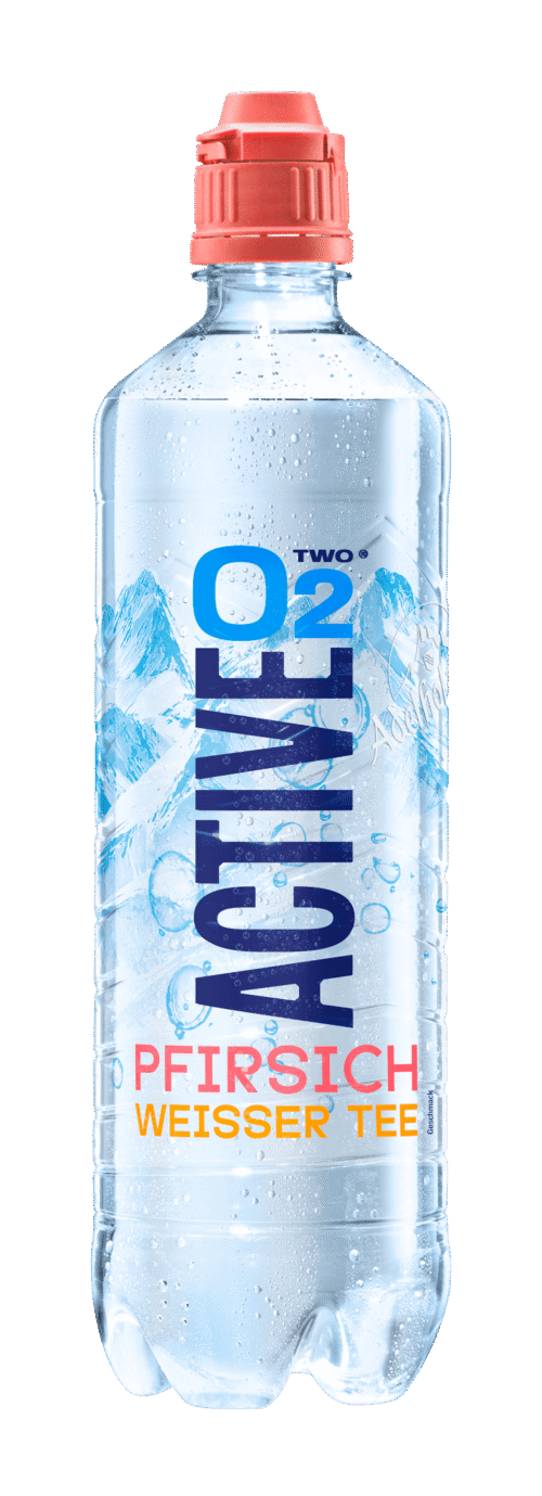Active O2 Pfirsich Weisser Tee 0,75l