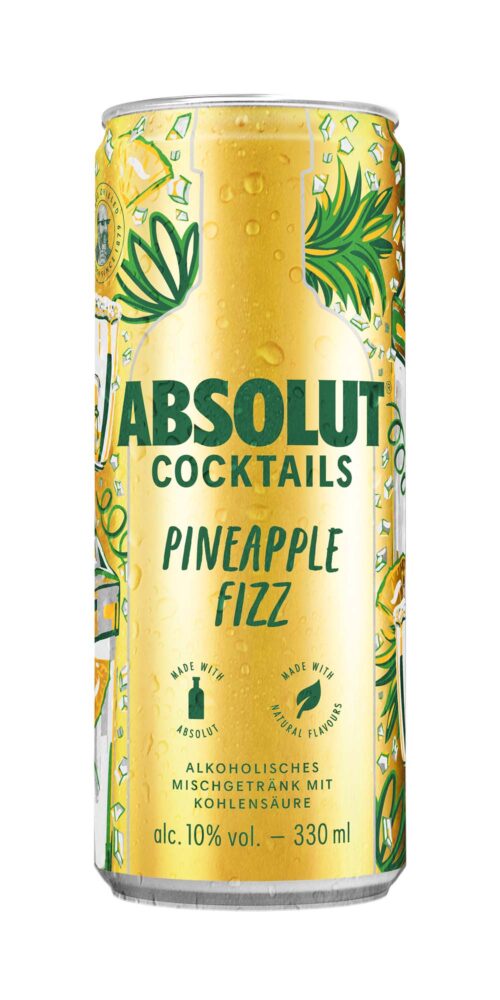 Absolut Pineapple Fizz 0,33l