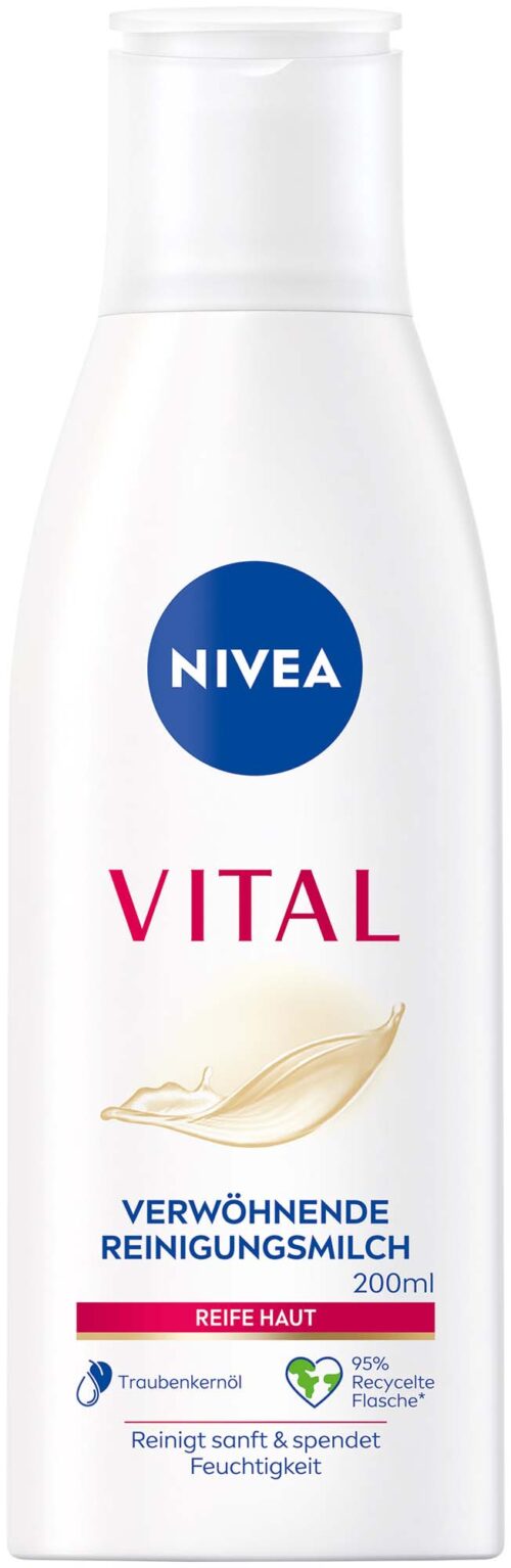 NIVEA Vital Verwöhnende Reinigungsmilch 200ml