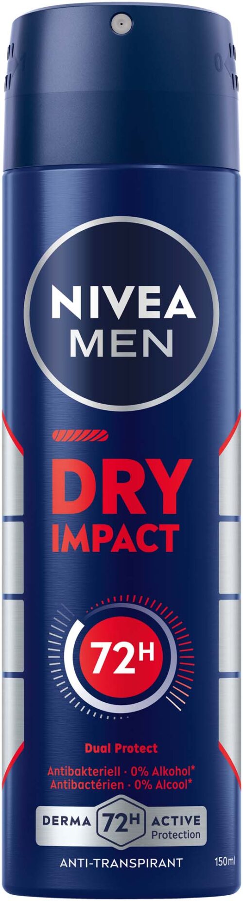 4006000094212 NIVEA MEN Deospray Dry Impact 150ml