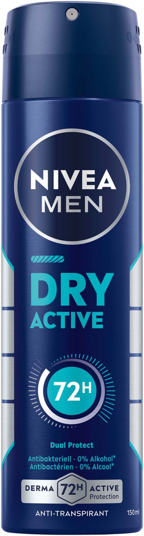 4006000094441 NIVEA MEN Deospray Dry Active Antitranspirant 150ml
