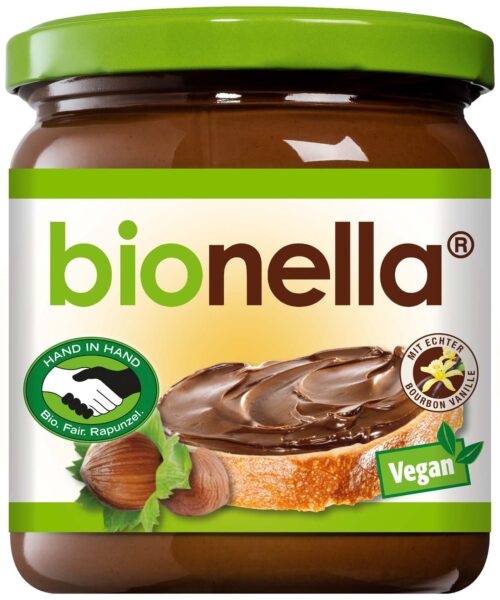 Bionella Bio Nuss-Nougat-Creme vegan Fairtrade 400g