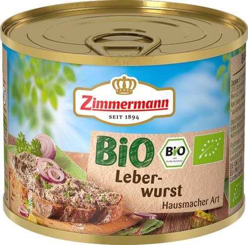 Zimmermann Bio Leberwurst 200g
