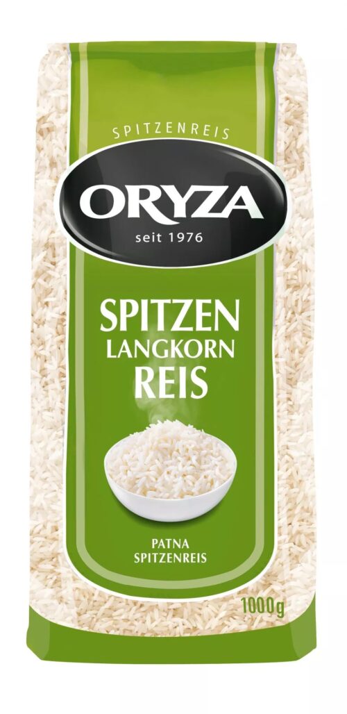 Oryza Spitzen Langkorn Reis 1kg